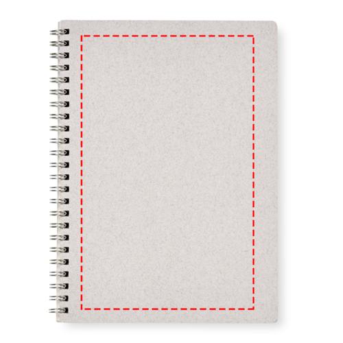 Quaderno con rilegatura a spirale Bianco A5, con Onlineprinters