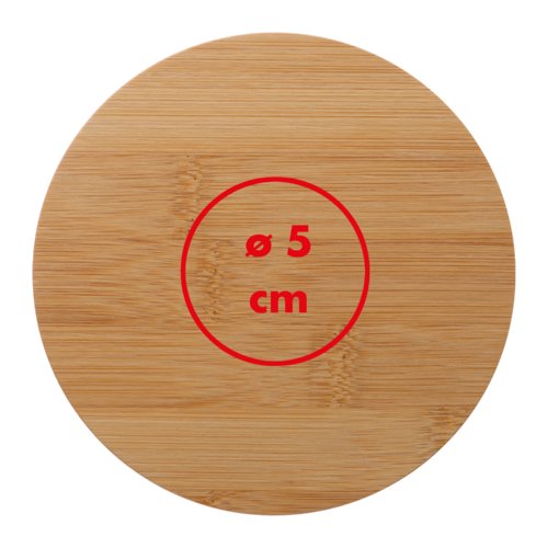 Ciotola in legno chiaro con coperchio per zuppe.