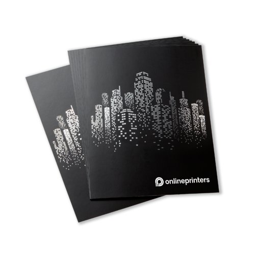 Cartoline con stampa a caldo parziale, Formato CD 4