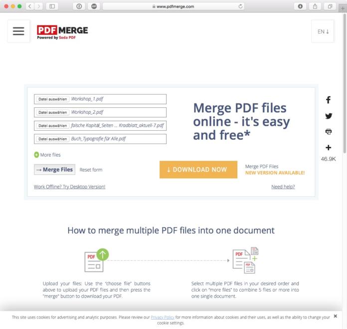 Unire File Pdf In Modo Sicuro Rapido E Gratuito